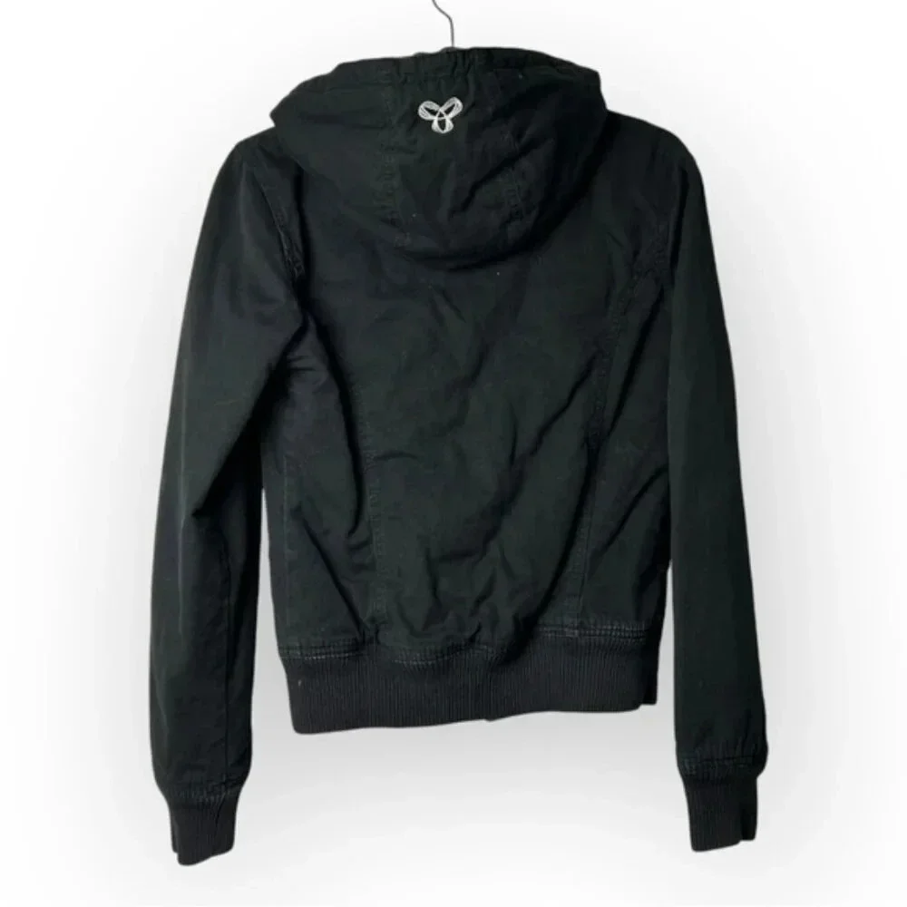 TNA Black Maverick Zip Up Jacket S - Picture 2 of 6